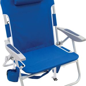 High Seat Backpack Beach or Camping Folding Chair