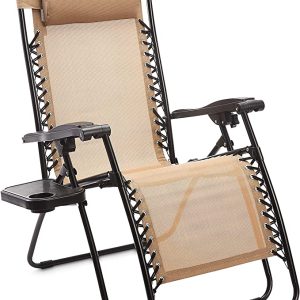 Basics Zero Gravity Chair with Side Table