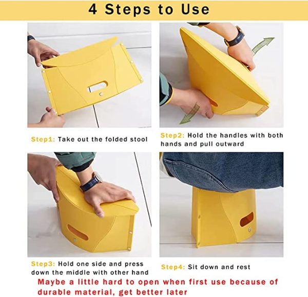 Folding Portable Camping Hiking Stool - Image 2