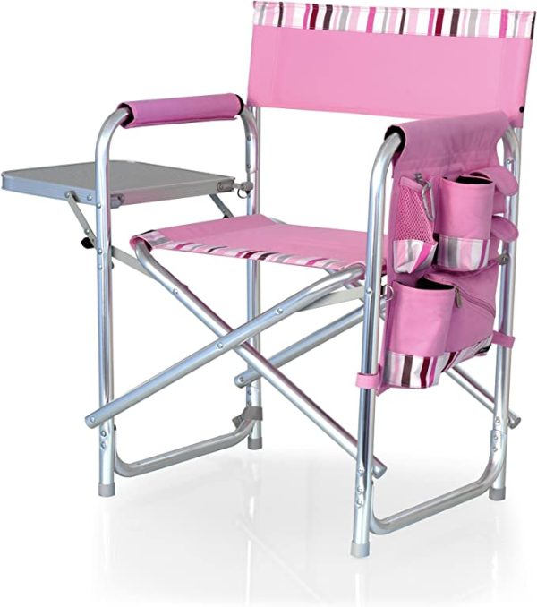 Sports Chair with Side Table, Beach Chair, Camp Chair