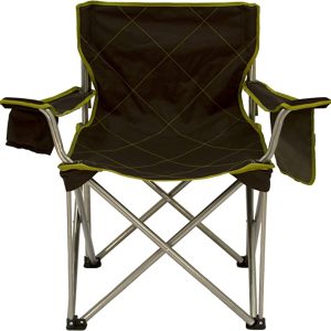 Supersized Camping Chair, 800lb Capacity, Black, One Size